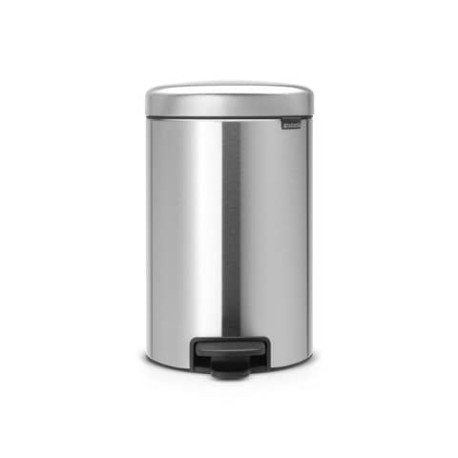 Pattumiera a pedale Brabantia Pedal Bin New Icon 24x32,5x40 cm Inox Satinato 12 litri - 113604