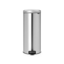 Pattumiera a pedale Brabantia Pedal Bin New Icon 30x38x68 cm Inox Satinato 30 litri - 114380