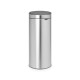 Pattumiera Brabantia Touch Bin New 29,5x32x72 cm 30 litri Inox Satinato - 115349