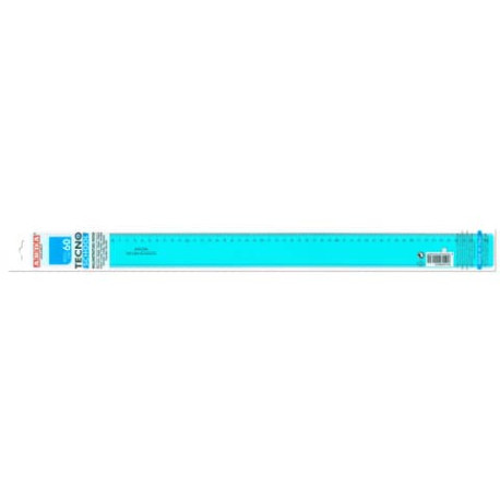 Riga ARDA Tecnoschool polistirolo termoresistente azzurro trasparente 60cm 40060SS