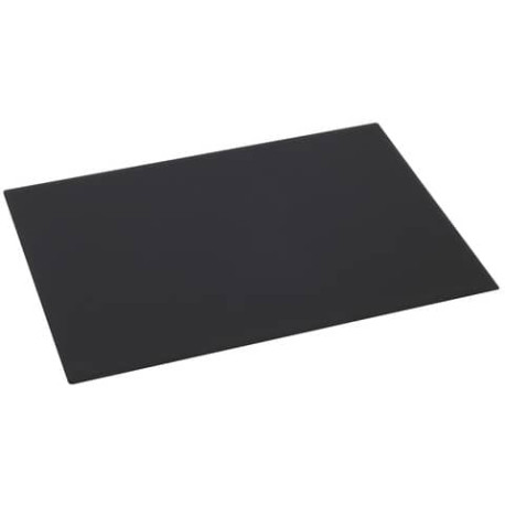 Sottomano Neon Orna in plastica morbida Soft-touch f.to 50x35 cm nero 0113NEO1000