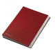 Classificatore alfabetico FRASCHINI 24x34 cm in cartoncino con 22 scomparti rosso - 640-E-DR