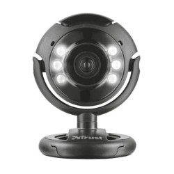 Webcam USB 2.0 1,3 megapixel con luci LED Trust SpotLight Pro nero 16428