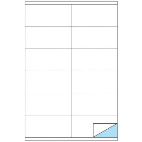 Etichette bianche MARKIN permanenti 105x48 mm con margine conf. da 1200 etichette - X210C504