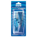 Trousse da viaggio TRAVELPACK1 ORAL B bianco e blu spazzolino + 2 dentifrici da 15 ml - B28