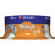 DVD-R Wide Stampabile Verbatim 4.7 GB  in confezione da 25 dvd - 43538