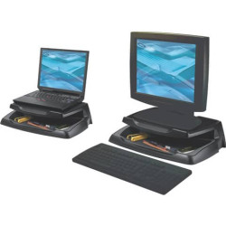 Supporto per monitor Q-Connect 37x23,5 cm nero KF04553