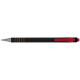 Penna a sfera a scatto Q-Connect Lamda 0,7 mm rosso KF00671