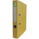 Raccoglitore a leva senza custodia Q-Connect ppl ecologico 28,2x31,8 cm dorso 5 cm giallo - KF01875