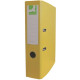 Registratore a leva senza custodia Q-Connect ppl ecologico 31,8x28,5 cm dorso 7,5 cm giallo - KF0186