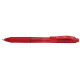 Penna roller a scatto Pentel EnerGel X 0.7 mm rosso BL107-BX