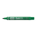 Marcatore professionale permanente Pentel N50 punta conica 4,3 mm verde N50-D