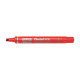 Marcatore permanente Pentel N60 punta a scalpello 3,9-5,7 mm rosso N60-B