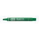 Marcatore permanente Pentel N60 punta a scalpello 3,9-5,7 mm verde N60-D