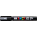 Marcatore a tempera POSCA Uni-Ball punta tonda 1,8-2,5 mm argento M PC5M ARG