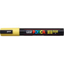 Marcatore a tempera POSCA Uni-Ball punta tonda 1,8-2,5 mm giallo M PC5M G