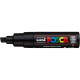 Marcatore a tempera POSCA Uni-Ball punta a scalpello 8 mm nero M PC8K N