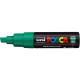 Marcatore a tempera POSCA Uni-Ball punta a scalpello 8 mm verde M PC8K V