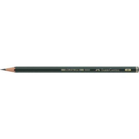 Matita di grafite Faber-Castell CASTELL 9000 2H 119012