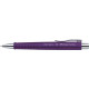 Penna a sfera a scatto Faber-Castell Poly Ball XB viola 241137