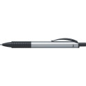 Penna a sfera a scatto Faber-Castell Basic M argento 143411