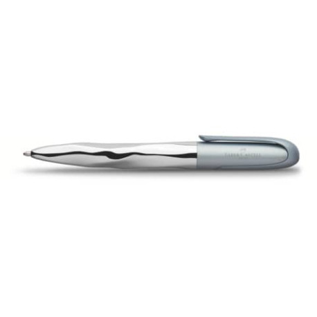 Penna a sfera Faber-Castell N'Ice Metallic XB grigio azzurro 149607