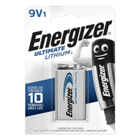 Batteria ENERGIZER Ultimate Lithium 9V  E301535000