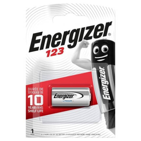 Batteria al litio ENERGIZER 123 Lithium Photo BP1 E300777602