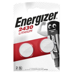 Batterie al litio a bottone ENERGIZER CR2430 conf. da 2 - E300830302