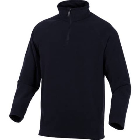 Sottopullover Alma Delta Plus collo alto antivento c/zip poliestere nero - M - ALMANOTM