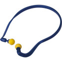 Coppia tappi auricolari Delta Plus in poliuretano con archetto blu-giallo - CONICMOVE01VE