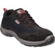 Scarpe da lavoro DELTA PLUS basse Asti S1P - poliestere mesh e pelle scamosciata nero - 41 - ASTISPN