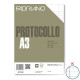 Fogli protocollo Fabriano bianco 60 g/m² 29,7x42 cm rigato a 31 con 2 margini conf 200 fogli - 02210