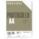 Fogli protocollo Fabriano PROTOCOLLO bianco 80 g/m² 21x29,7 cm rigato uso bollo  conf. da 500 fogli 