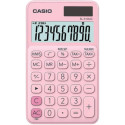 Calcolatrici scientifiche CASIO tascabile 10 cifre - solare e batteria Rosa - SL-310UC-PK