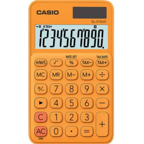 Calcolatrici scientifiche CASIO Arancio  SL-310UC-RG