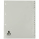 Divisori alfabetici Q-Connect A-Z 24,5x29,7 cm grigio 20 pagine KF01844