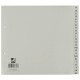 Divisori alfabetici Q-Connect A-Z metà altezza 23x21 cm grigio 24 pagine KF01808