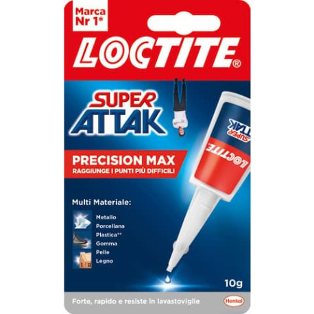 Colla Loktite Super Attak Maxi 10 g. trasparente 2048078