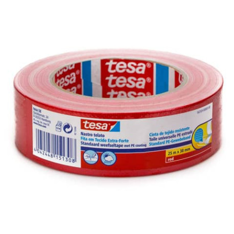 Nastro adesivo tesa TELATO 4688 38 mm x 25 m rosso 56359-00003-00