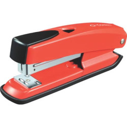 Cucitrice da tavolo Q-Connect metallo 20 ff rosso profondita di cucitura 5,5 cm - KF02150