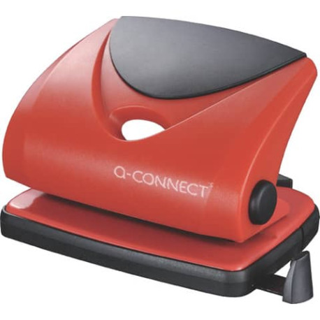 Perforatore a due fori Q-Connect rosso 20 fogli KF02156