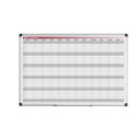 Planning magnetico annuale Bi-office 90x60 cm bianco GA03268170