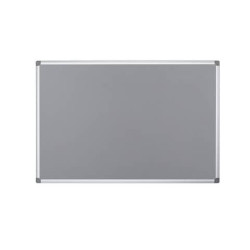 Bacheche Bi-office Maya feltro grigio 120x90 cm. FA0542170-999