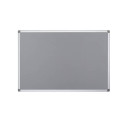 Bacheche Bi-office Maya feltro grigio 120x90 cm. FA0542170-999