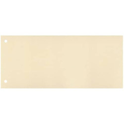 Separatore per archivio con due fori Q-Connect 24x10,5 cm 190 g/m² cuoio conf. da 100 - KF00514