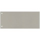 Separatore per archivio con due fori Q-Connect 24x10,5 cm 190 g/m² grigio conf. da 100 - KF00513