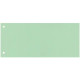 Separatore per archivio con due fori Q-Connect 24x10,5 cm 190 g/m² verde conf. da 100 - KF00518