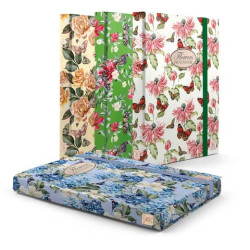 Portaprogetti 26x34 cm Pigna Nature Flowers in cartone dorso 3 cm assortiti 0089256D3