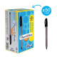 Penna a sfera stick Paper Mate Inkjoy 100 CAP ULV M 1 mm nero S0957120